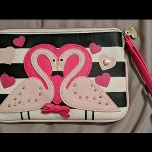 Betsey johnson wristlet